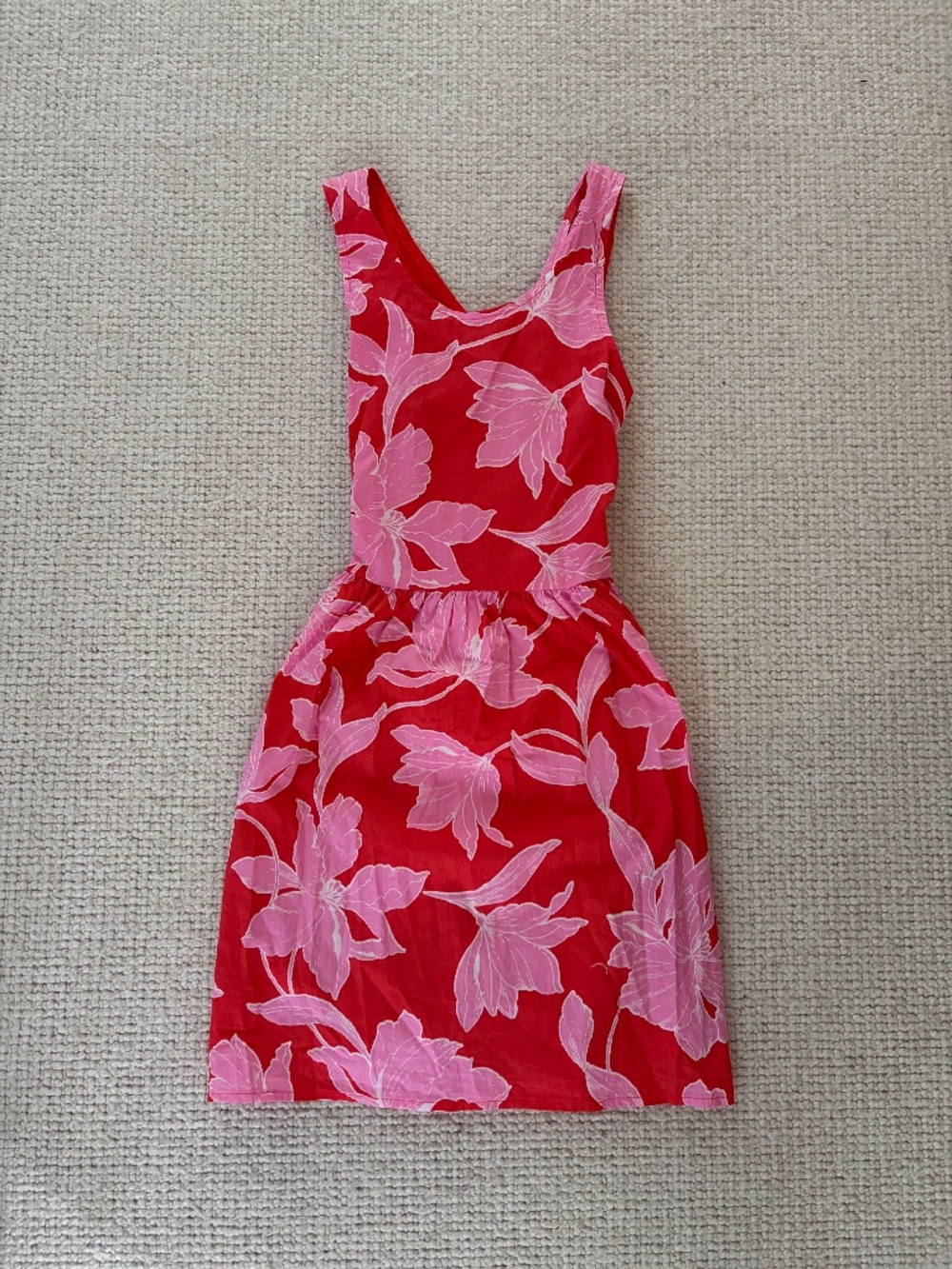 Gap girls Floral Cross Back Dress (L)